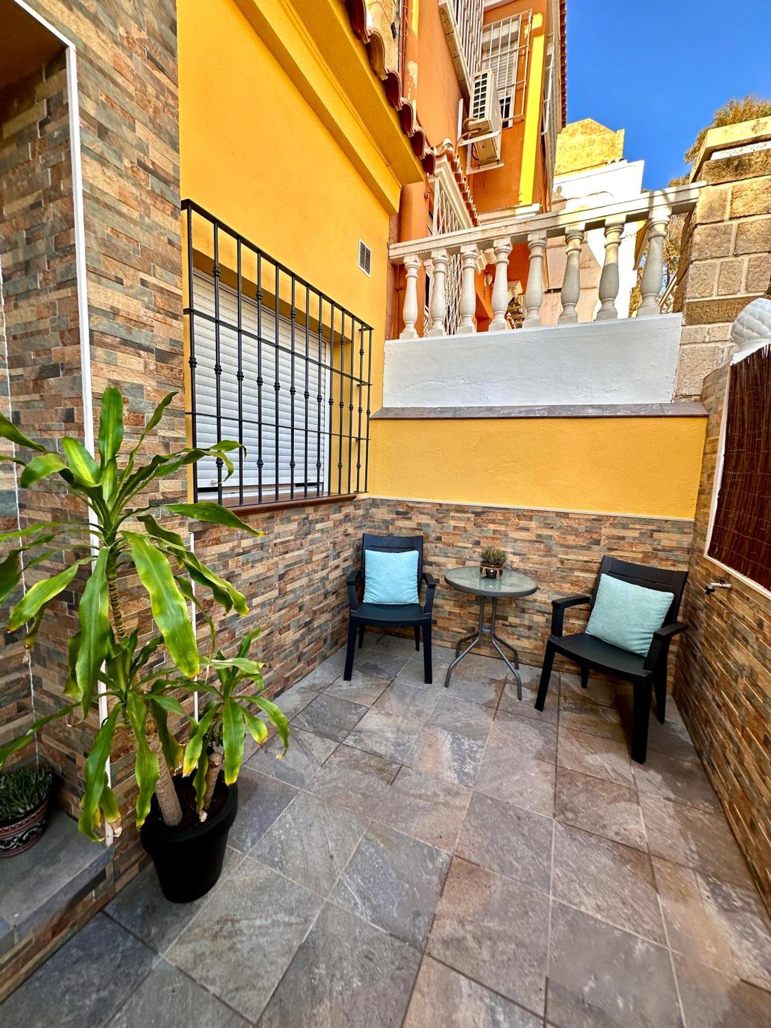 הוילה מאלגה The House In Toquero Solarium Views To The Alcazaba מראה חיצוני תמונה