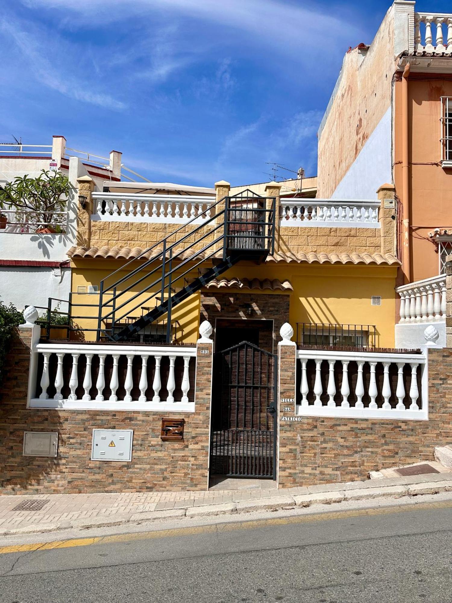 הוילה מאלגה The House In Toquero Solarium Views To The Alcazaba מראה חיצוני תמונה