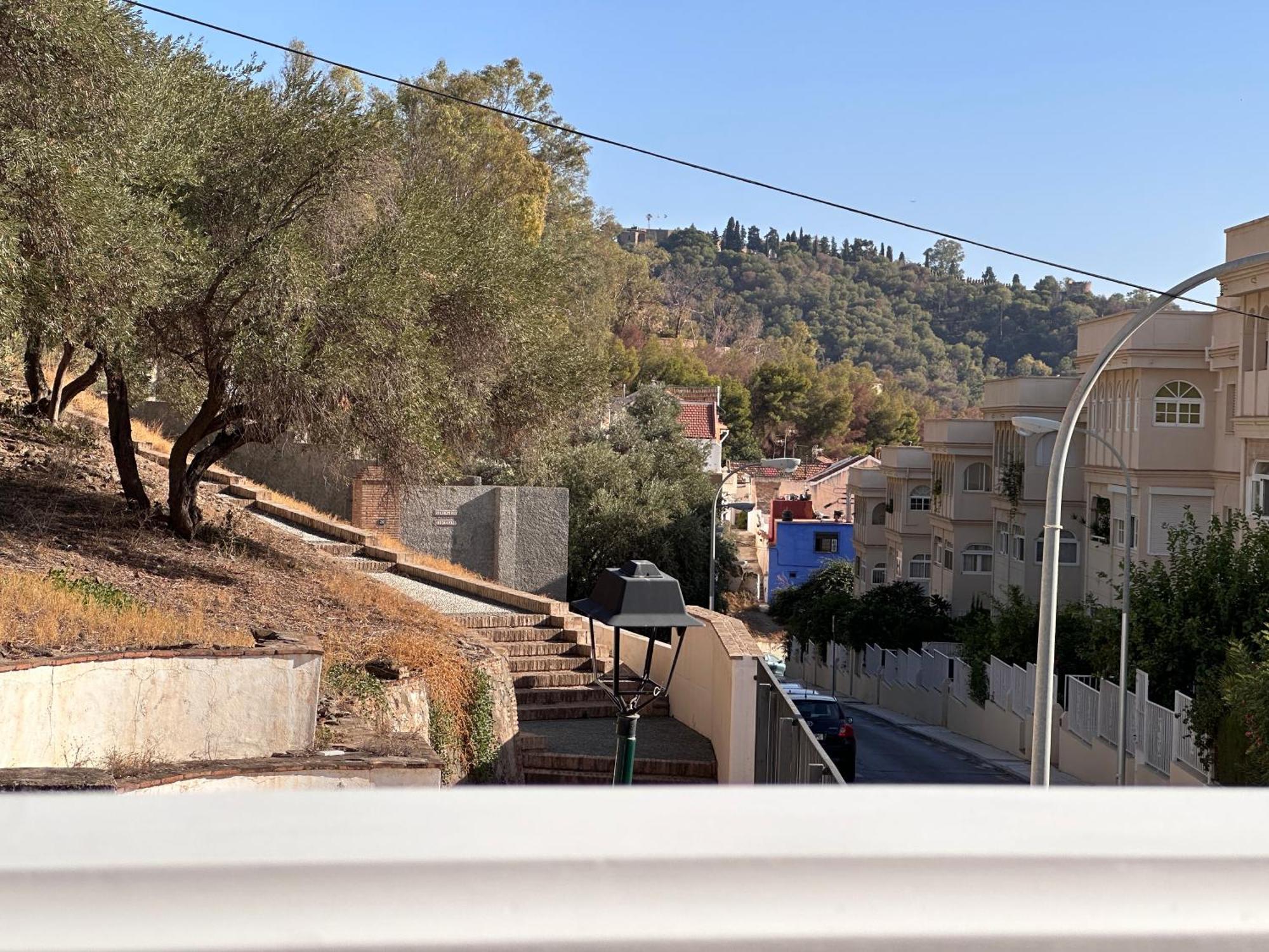 הוילה מאלגה The House In Toquero Solarium Views To The Alcazaba מראה חיצוני תמונה