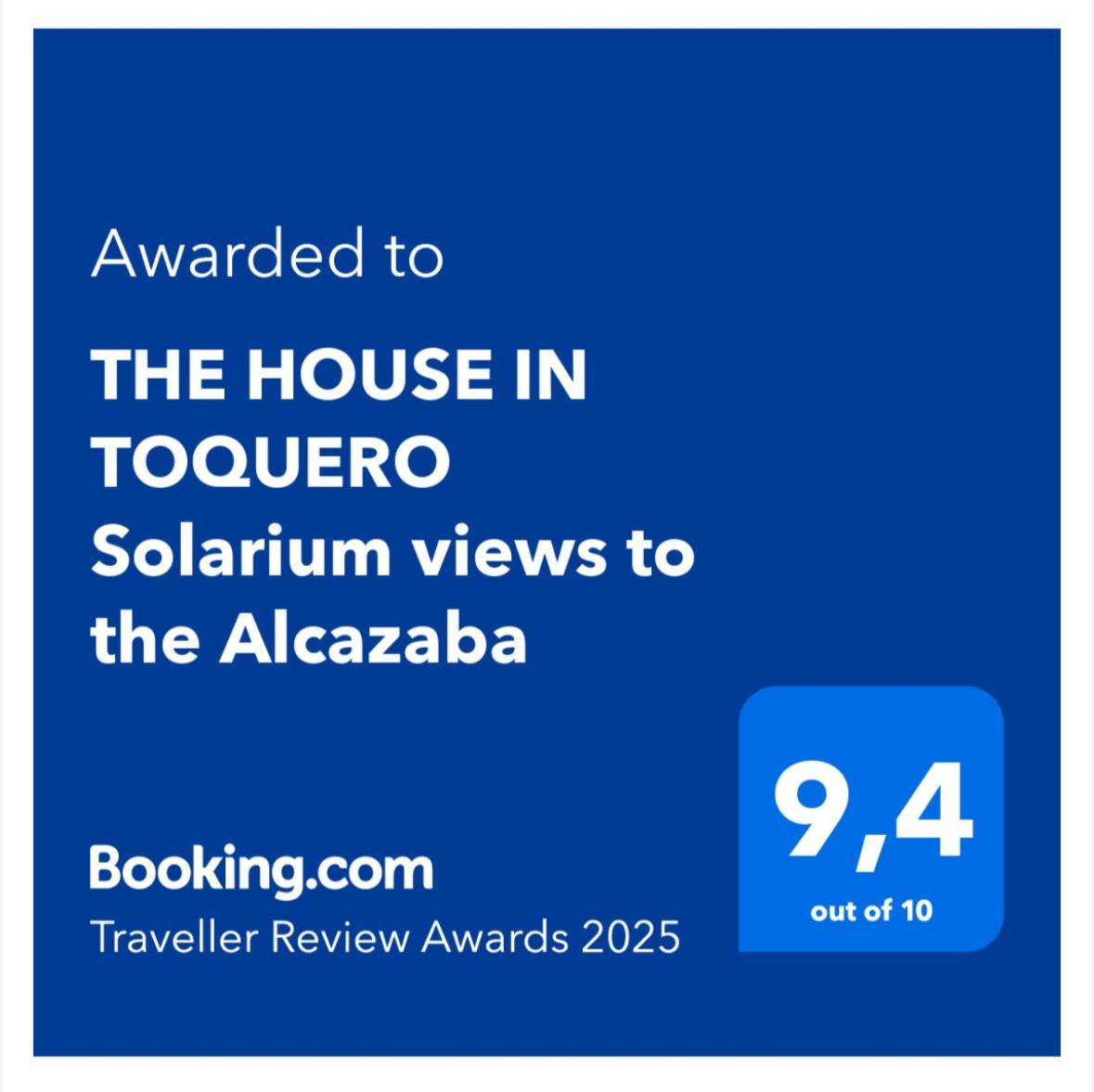 הוילה מאלגה The House In Toquero Solarium Views To The Alcazaba מראה חיצוני תמונה